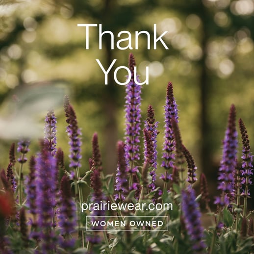 Thank you - Love Team Prairie - August 2025