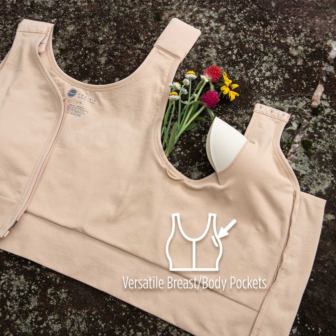 HuggerPRIMA- Pocketed - Versatile Breast Body Pocket